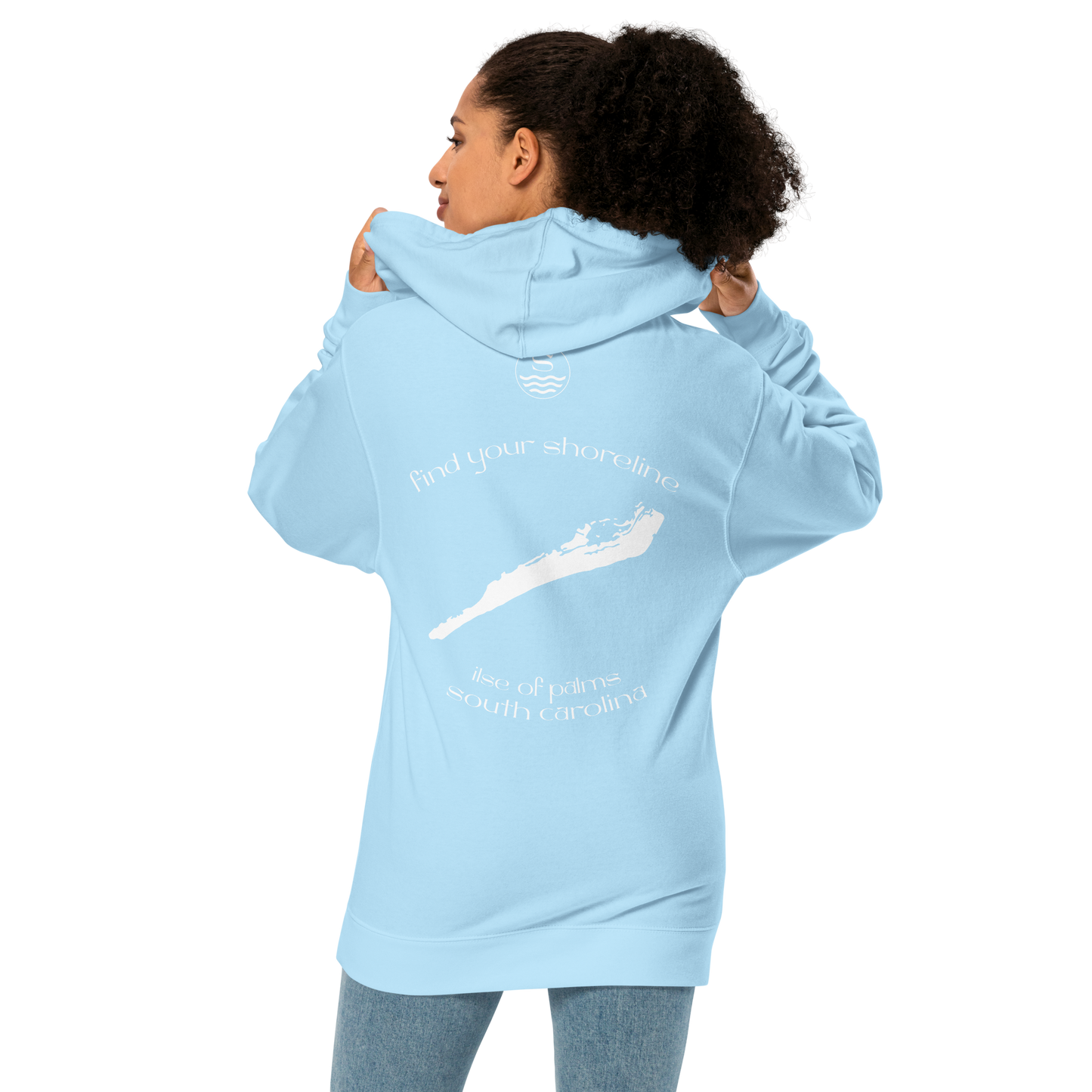 Isle of Palms Unisex midweight hoodie