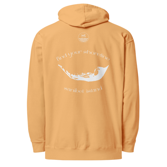 Sanibel Island Unisex midweight hoodie